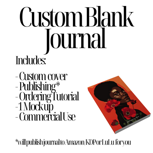 Custom Blank Journal
