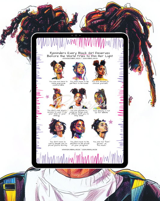 Digital Reminders Poster - Girls
