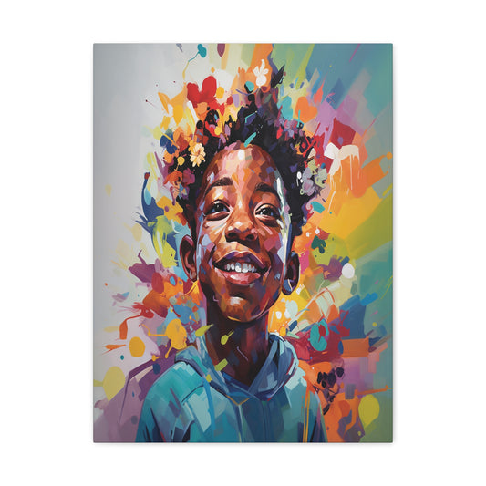 Black Boys Thrive Canvas