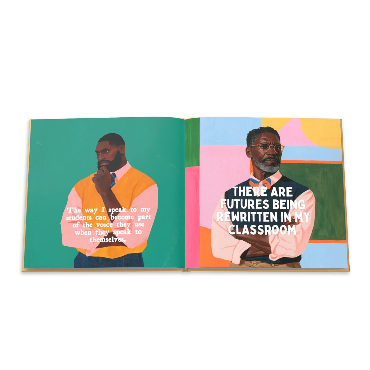Affirmations for Black Teachers Hardcover — Gift for Educators, Tribute Keepsake
