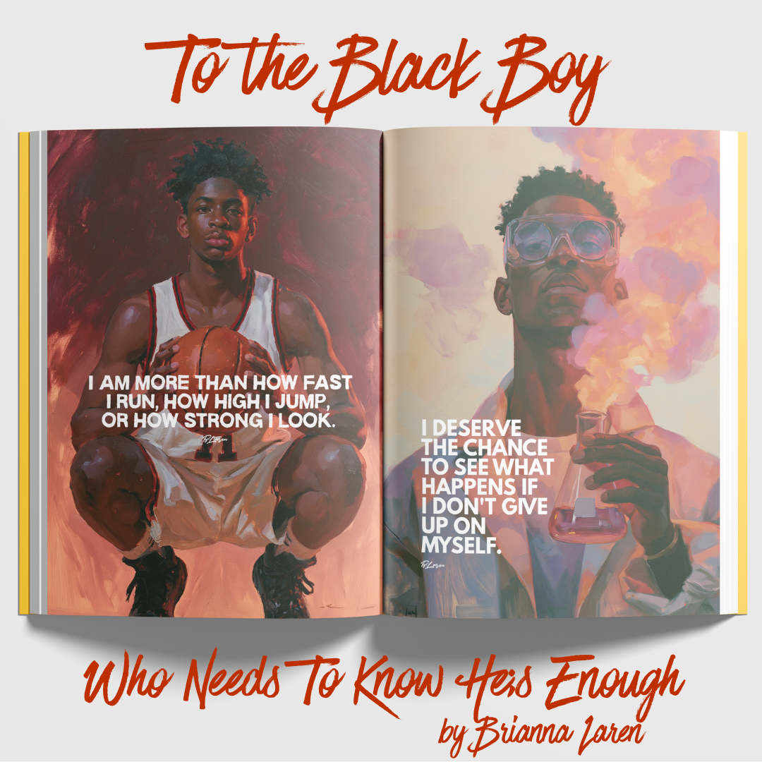 Hardcover To the Black Boy Who Needs To Know He's Enough