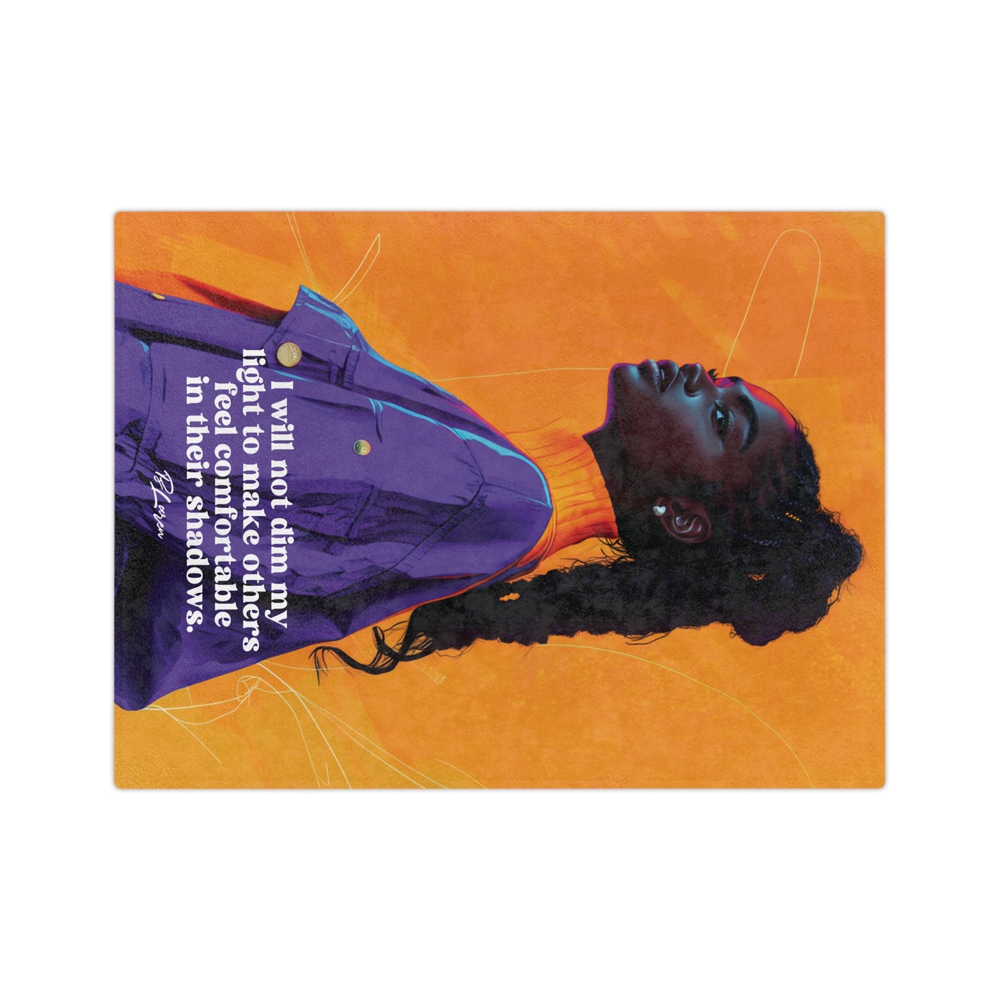 Will Not Dim My Light Blanket