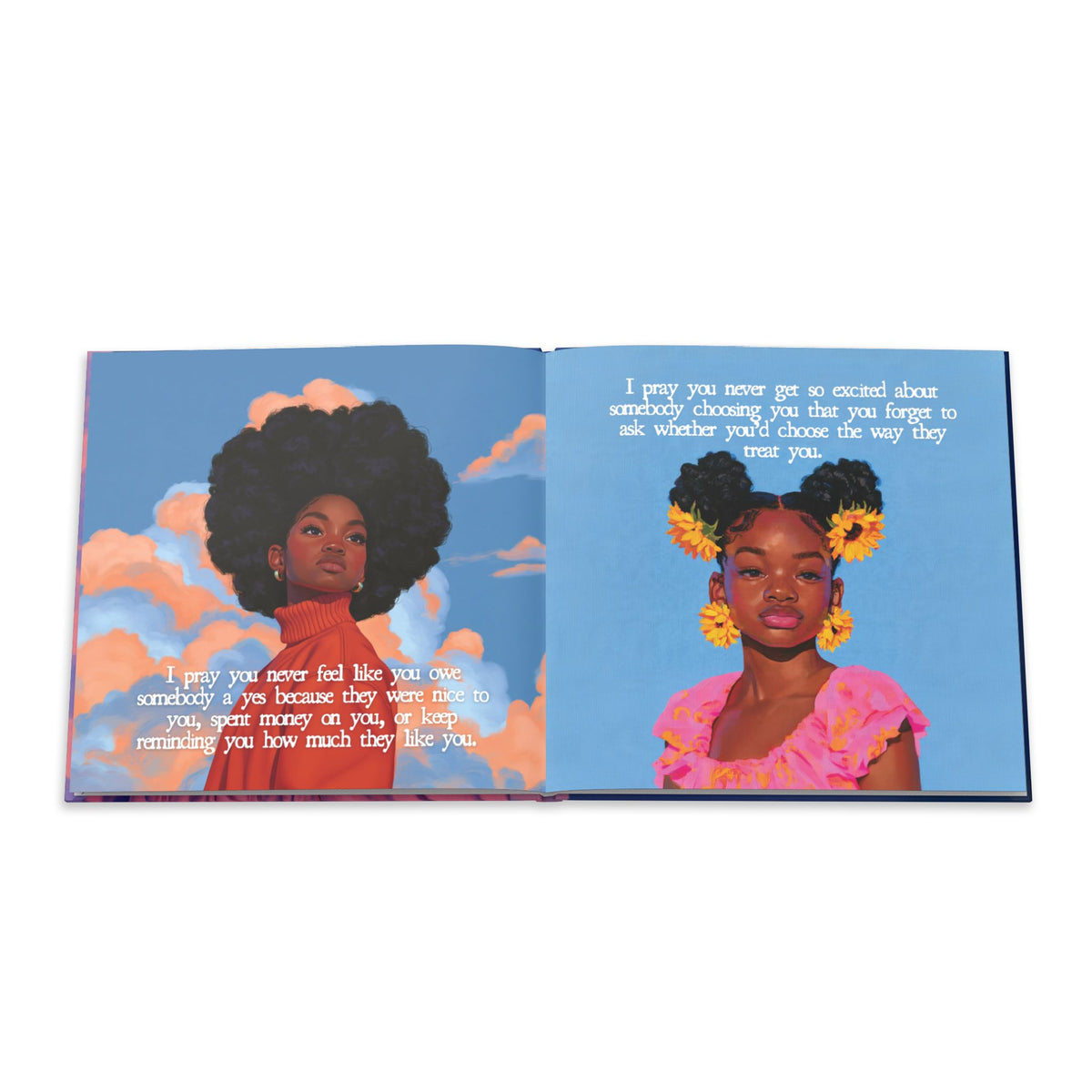 Prayers for Black Teen Girls Hardcover Book