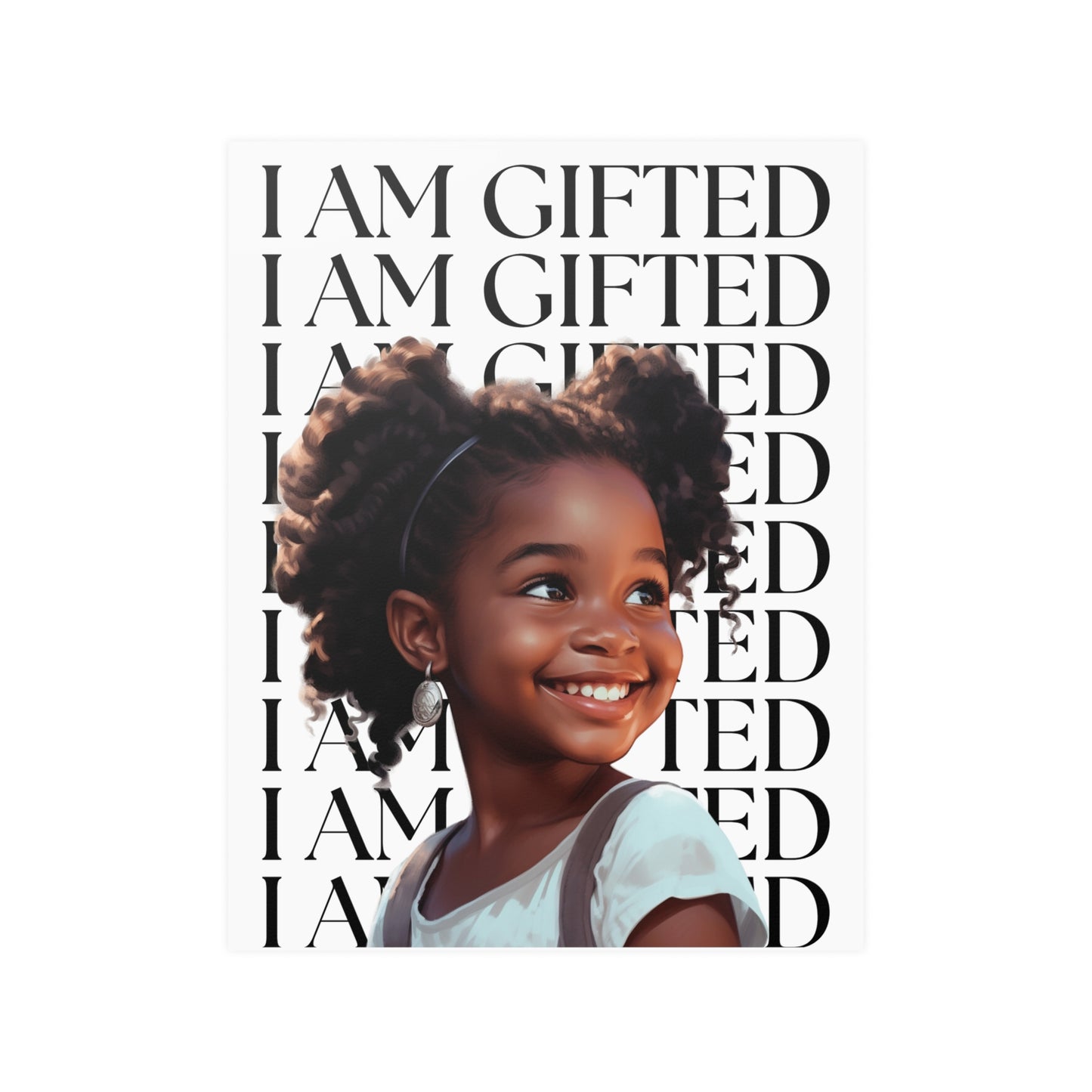 I AM GIFTED AFFIRMATION- GIRL