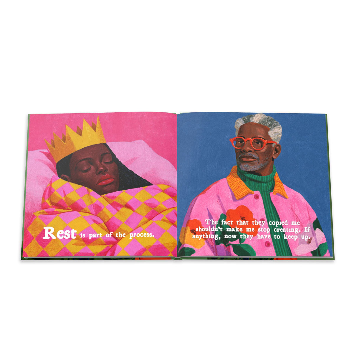 Petty-ish Affirmations for Black Creatives Hardcover Book