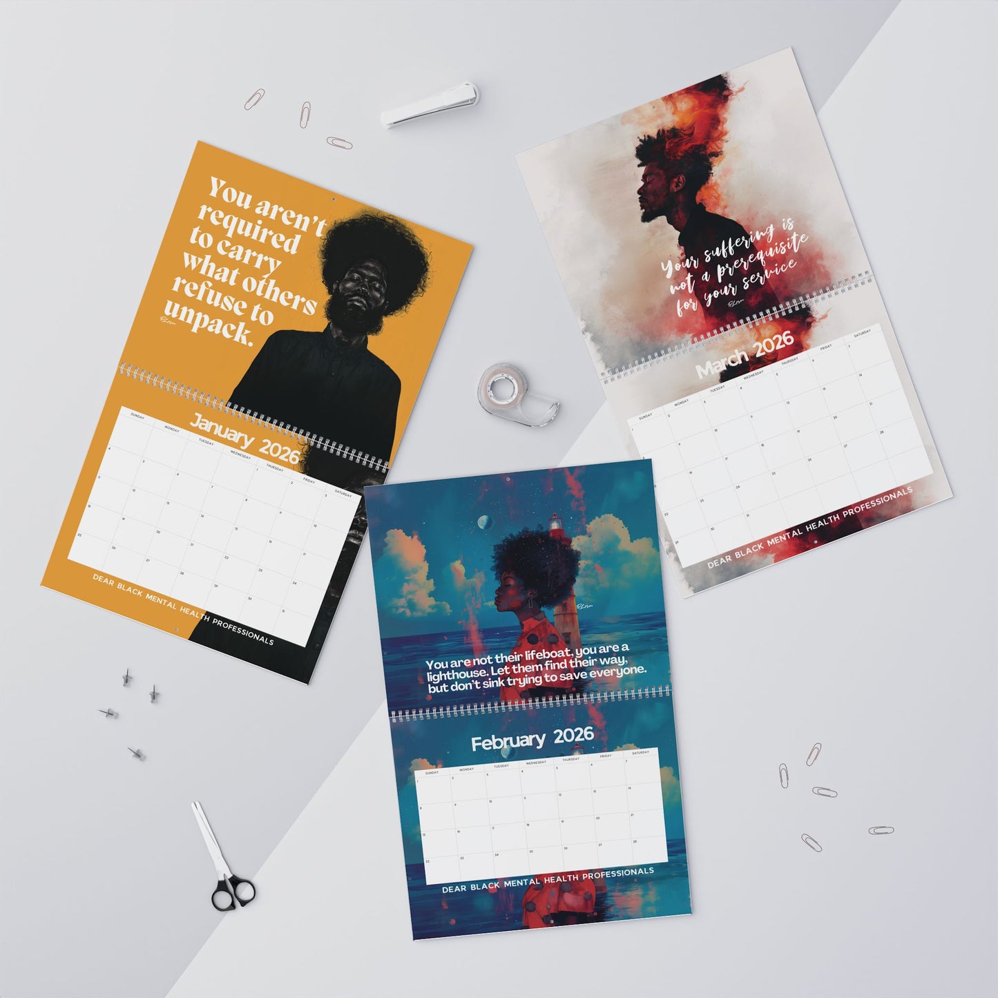 Black Mental Health Professionals 2026 Calendar