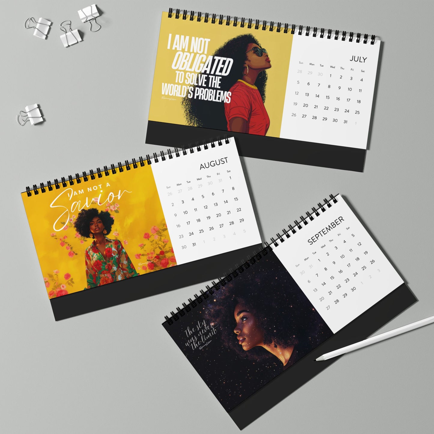 Rest Over Rescue 2026 Desktop Calendar