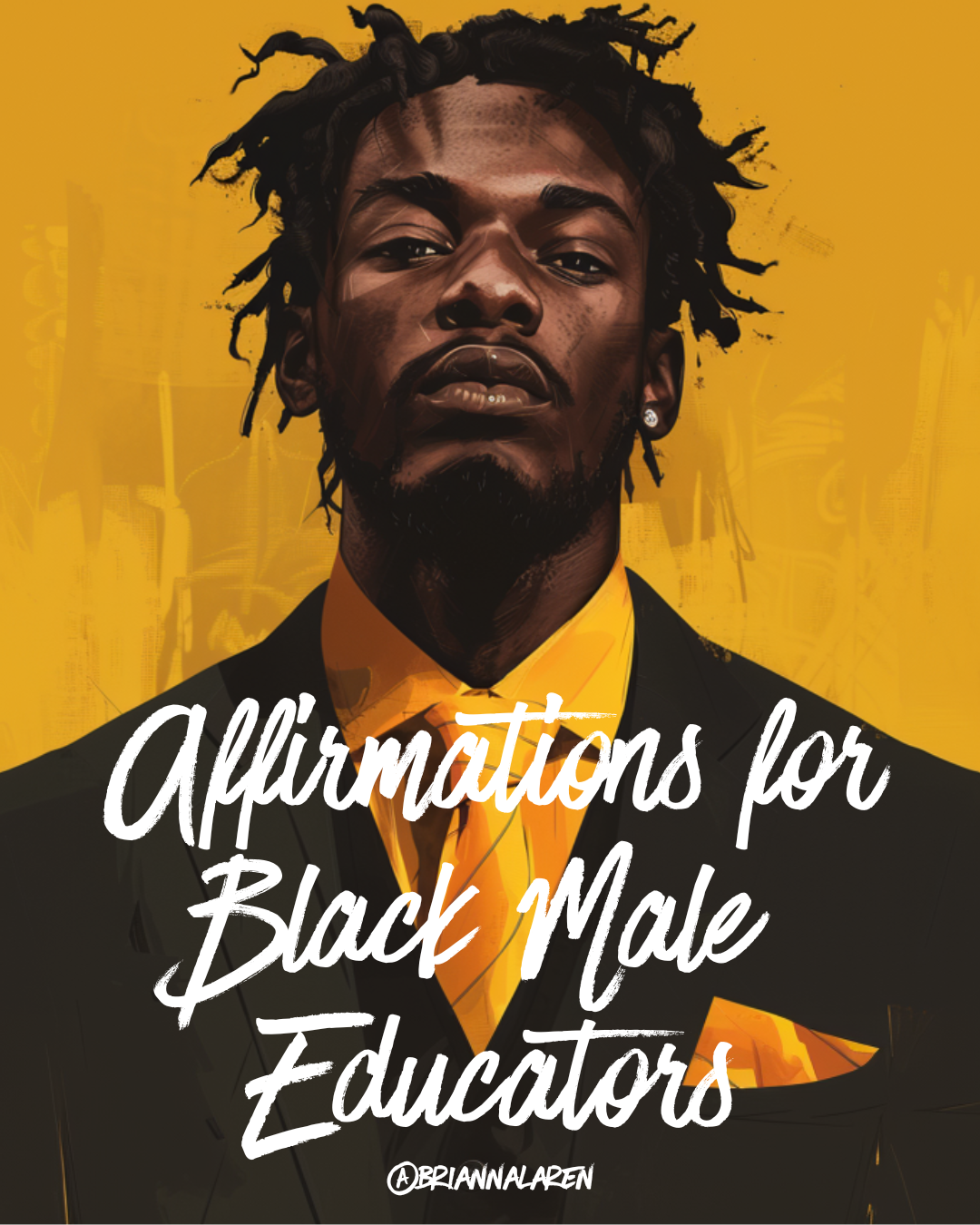 Affirmations for Black Male Educators  - Digital
