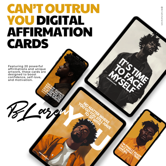 Can't Outrun You Digital Affirmation Cards