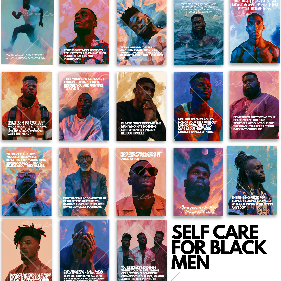 Self Care Reminders for Black Men