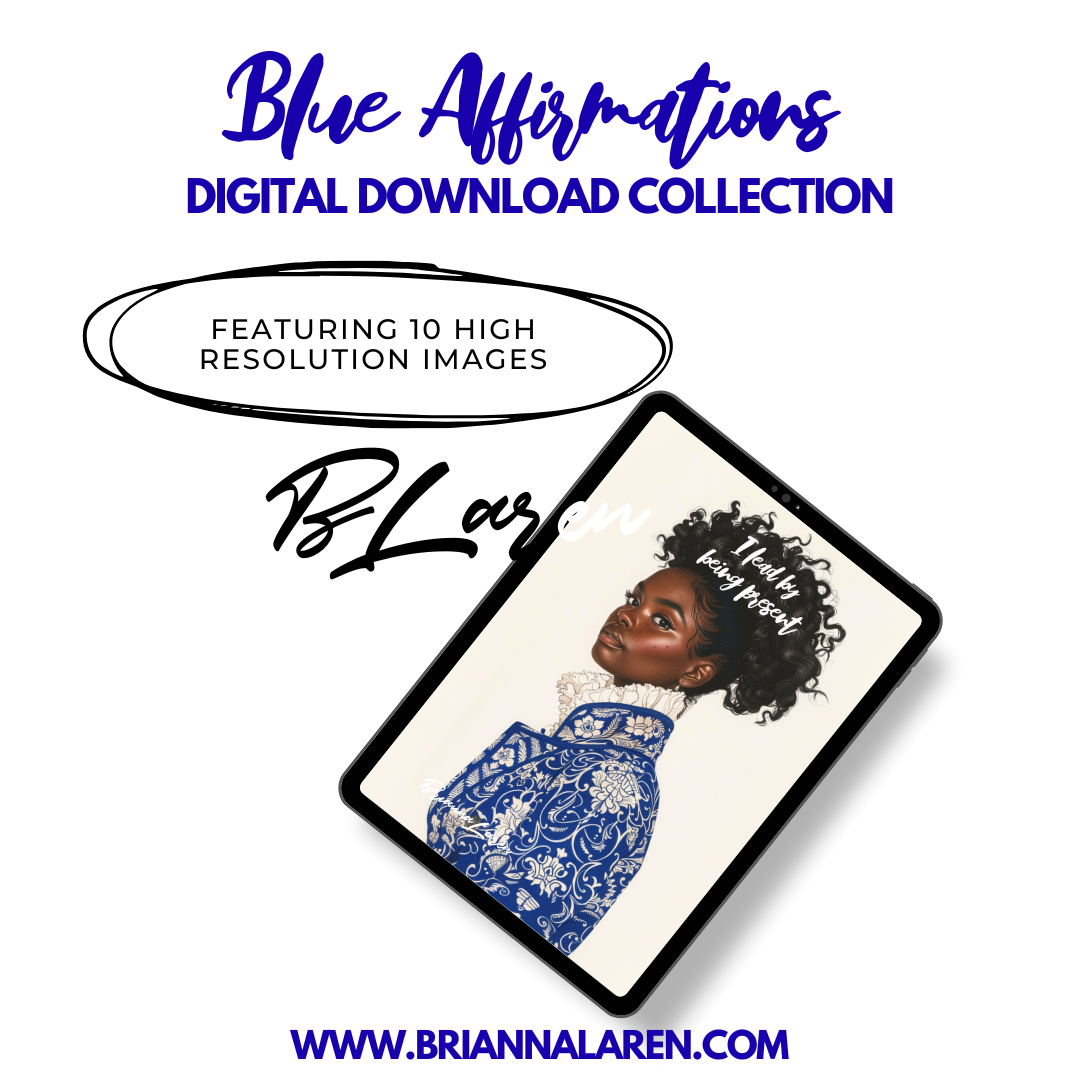 Blue Affirmations - Digital