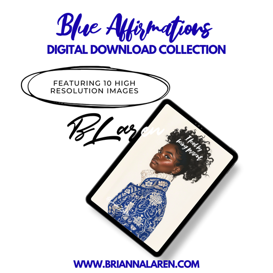 Blue Affirmations - Digital