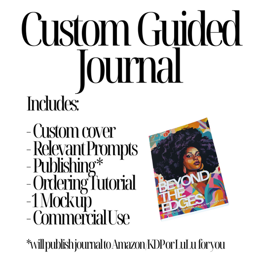 Custom Guided Journal With Prompts