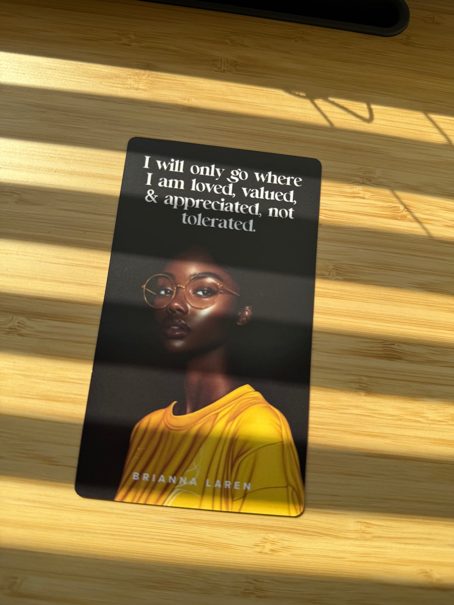 To The Black Woman Choosing Rest Over Rescue: Physical Affirmation Cards