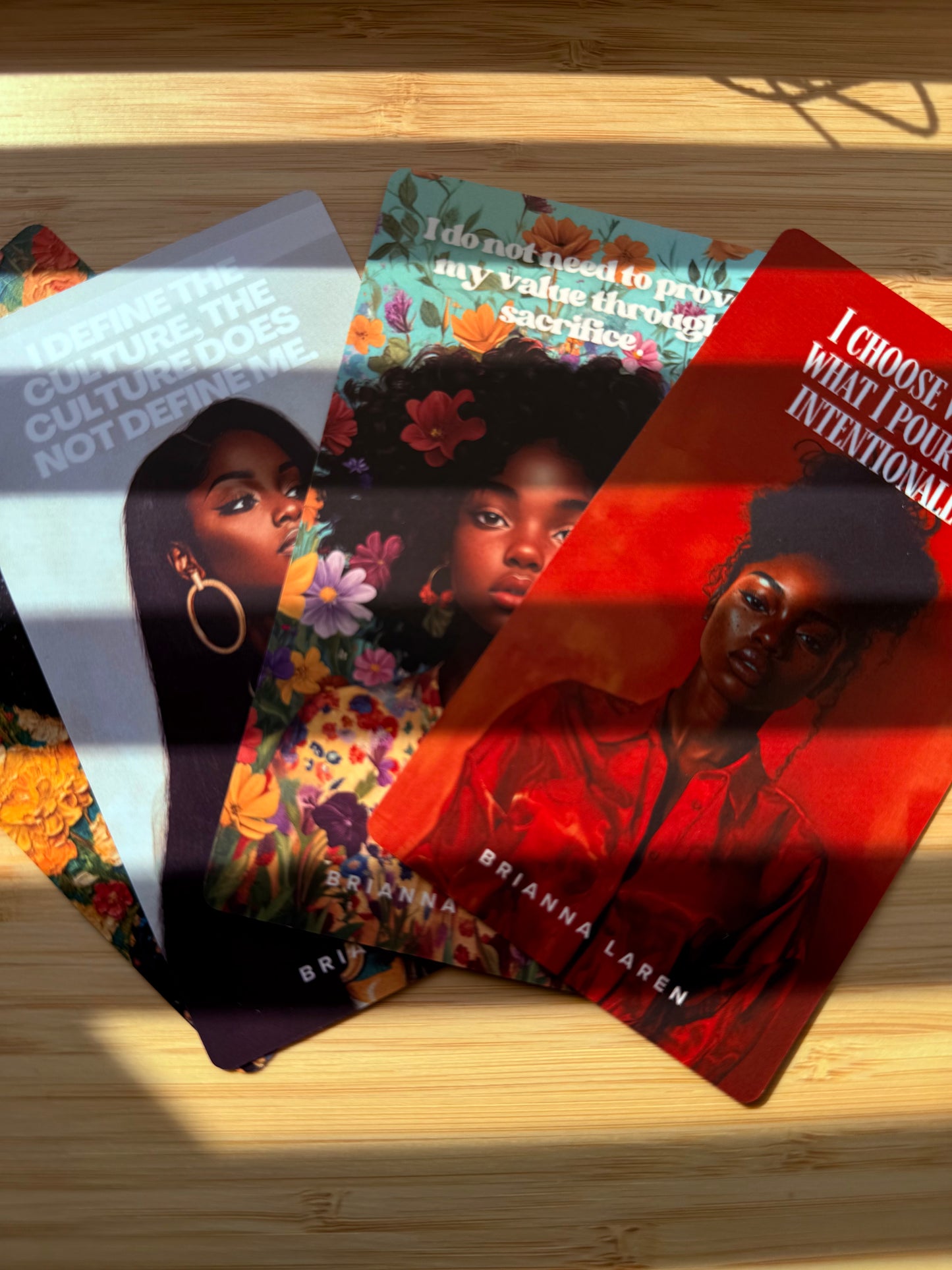 To The Black Woman Choosing Rest Over Rescue: Physical Affirmation Cards
