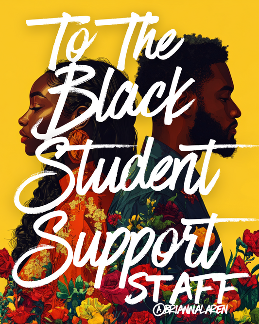 Affirmations for Black Support Staff  - Digital