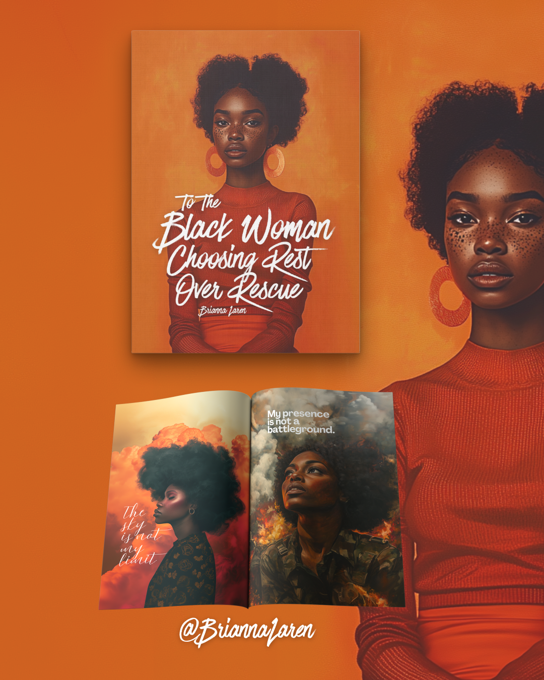 To the Black Woman Choosing Rest Over Rescue - BOOK PREORDER